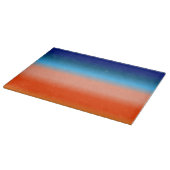 Planche À Découper Couleurs du lever du soleil (Coin)
