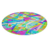 Planche À Découper Couleurs étonnantes du Motif géométrique (Coin)