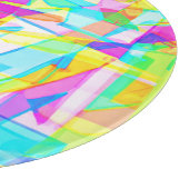 Planche À Découper Couleurs étonnantes du Motif géométrique (Coin)