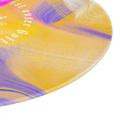 Planche À Découper Couleurs, Texte, Image ou Logo (Coin)