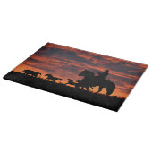 Planche À Découper Country Western Cowboy Cutting Board (Coin)