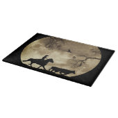 Planche À Découper Country Western Cowboy et Steers (Coin)