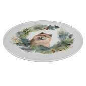 Planche À Découper Coupe de fête de la couronne de Noël finlandaise (Coin)