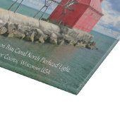 PLANCHE À DÉCOUPER COUPE DE VERRE BD, "STURGEON BAY CANAL PT (Coin)