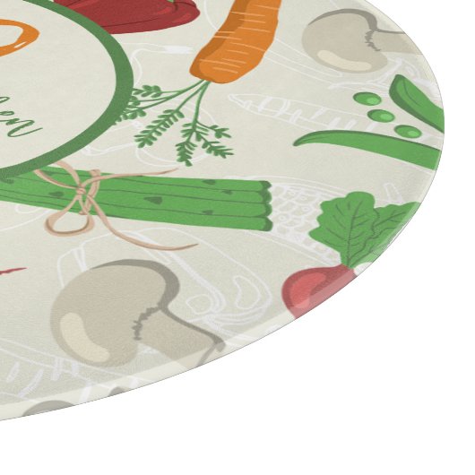 Planche À Découper Coupe Légume colorée (Coin)