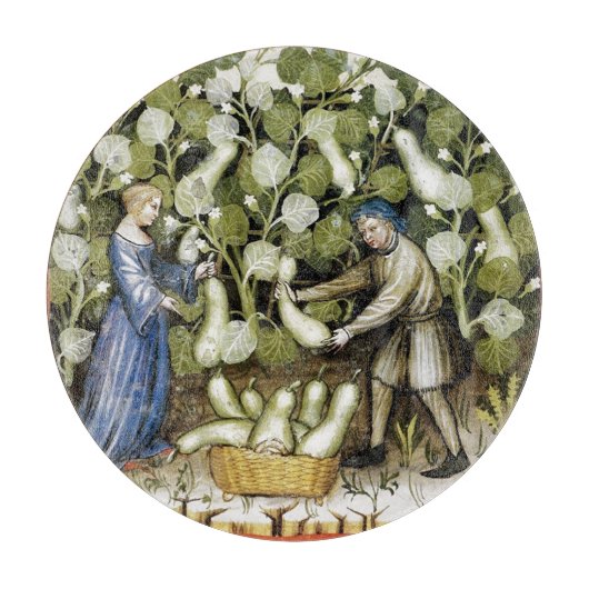 Planche À Découper COUPE MINIATURE Médiévale DE LA RÉCOLTE DE L'ESCAL (Devant)