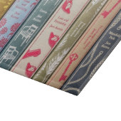 Planche À Découper Couper Board avec les romans de Jane Austen (Coin)