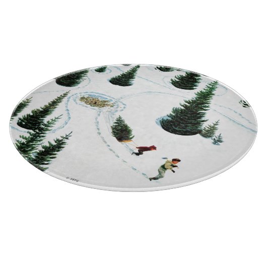 Planche À Découper Couper l'arbre (Coin)