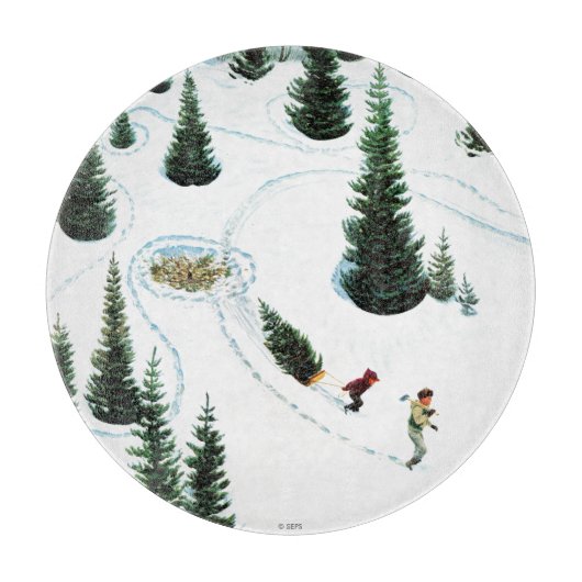 Planche À Découper Couper l'arbre (Devant)