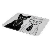 Planche À Découper Couples de chat (Coin)