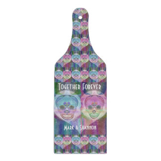 Planche À Découper Couples de crâne de sucre