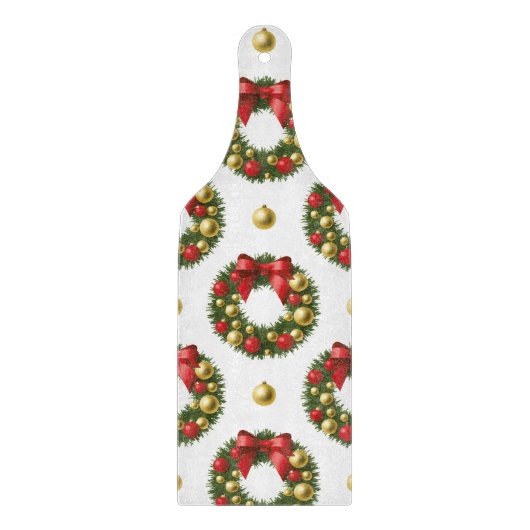 Planche À Découper Couronnes de Noël (Devant)