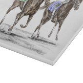 Planche À Découper Course de chevaux à Thoroughbred (Coin)