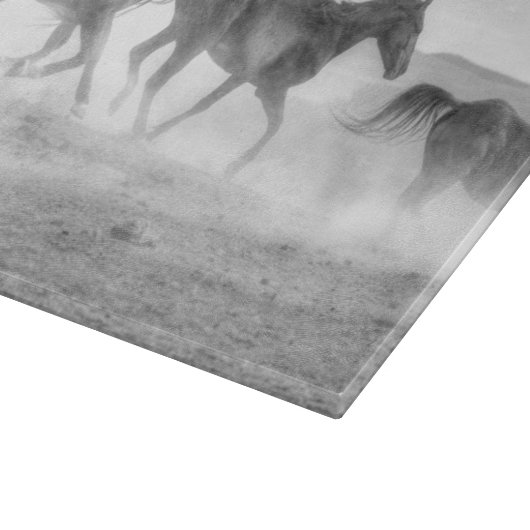 Planche À Découper Course de mustang (Coin)