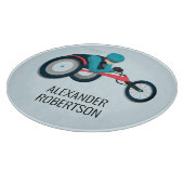 Planche À Découper Course en fauteuil roulant (Coin)