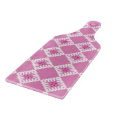 Planche À Découper Coussin PP 80 : 3 sur 3 diamant rose (Coin)