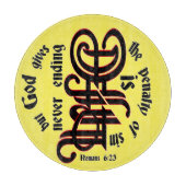 Planche À Découper Coussin rond (Devant)