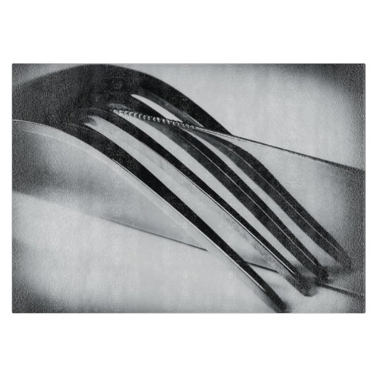 Planche À Découper Couteau et fourchette (Devant)
