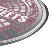 Planche À Découper Couvertures de trou d'homme Staten Island (Coin)