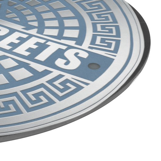 Planche À Découper Couvertures de trou NYC (Coin)