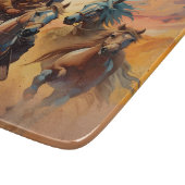 Planche À Découper Cowboy et cheval collage (Coin)