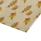 Planche À Découper Cozy autumn maple leaves oak leaves (Coin)