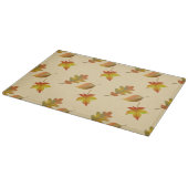 Planche À Découper Cozy autumn maple leaves oak leaves (Coin)