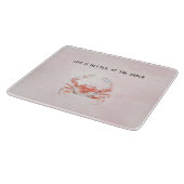 Planche À Découper Crabe de l'océan Rouge Fardé (Coin)