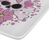 Planche À Découper Crâne punk Girly (Coin)