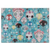 Planche À Découper Crâne riant de texture (Devant)