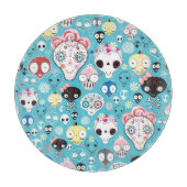 Planche À Découper Crâne riant de texture (Devant)