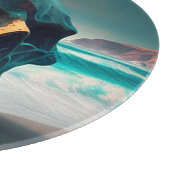 Planche À Découper Crâne sur la plage (Coin)