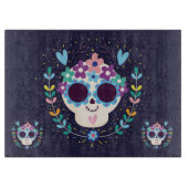 Planche À Découper Crânes décoratifs (Devant)