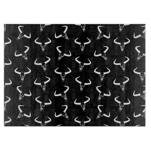 Planche À Découper Crânes occidentaux de désert de conception de (Devant)