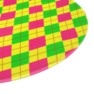Planche À Découper Crazy Kids Colours Jacquard 6 TOURS CUTTING BOARD