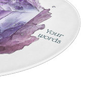 Planche À Découper Créez Vos Propres Cristaux d'Améthyste Violets (Coin)