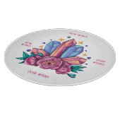 Planche À Découper Créez vos propres cristaux et Roses (Coin)