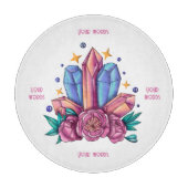 Planche À Découper Créez vos propres cristaux et Roses (Devant)