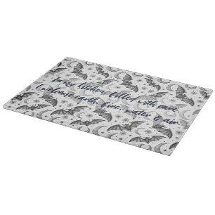 Planche À Découper Créez Vos Propres Fleurs De Chauves-Souris Gothiqu