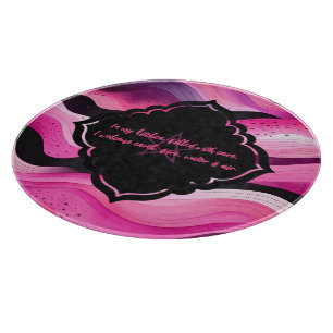 Planche À Découper Créez vos propres vagues ombrées rose violet