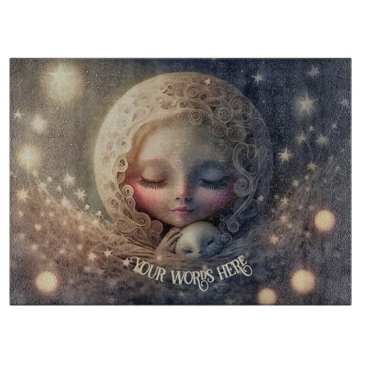 Planche À Découper Créez votre propre bébé Fée d'oiseaux (Devant)