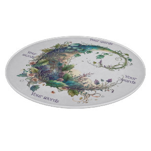 Planche À Découper Créez Votre Propre Boho Fleur de Saisons Lierre Lu