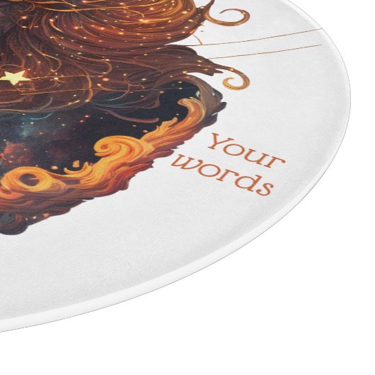 Planche À Découper Créez votre propre carte d'autel de Sagittaire cél (Coin)