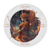 Planche À Découper Créez votre propre carte d'autel de Sagittaire cél (Devant)