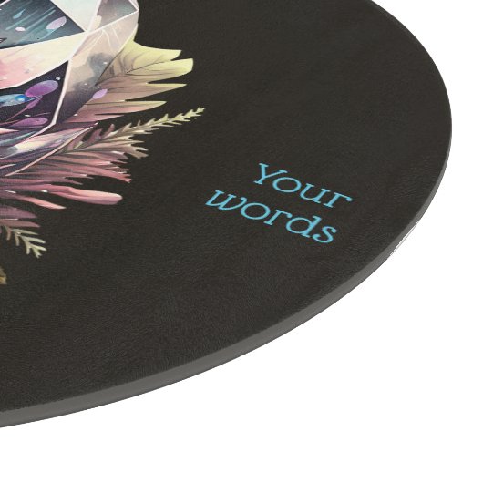 Planche À Découper Créez Votre Propre Carte D'Autel En Cristaux Lumin (Coin)