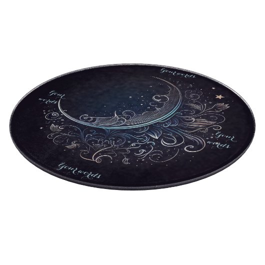 Planche À Découper Créez votre propre carte d'autel mystique de lune  (Coin)