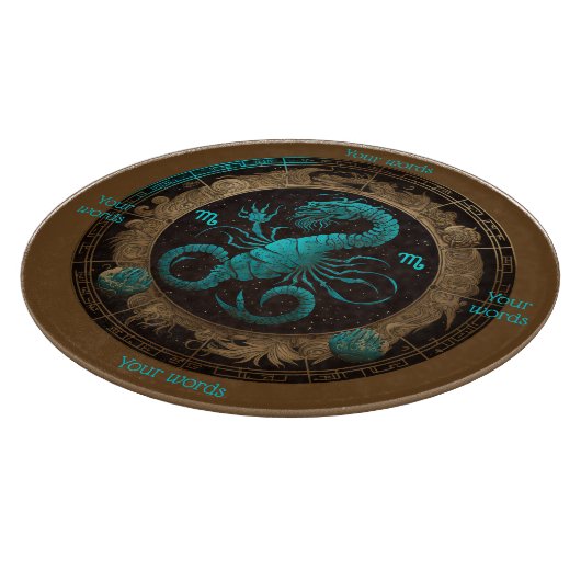 Planche À Découper Créez votre propre carte d'autel pour corpion céle (Coin)