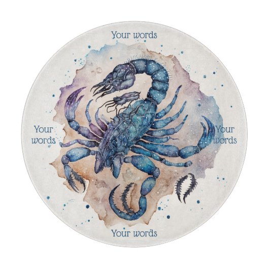 Planche À Découper Créez votre propre carte d'autel pour l'aquarelle (Devant)