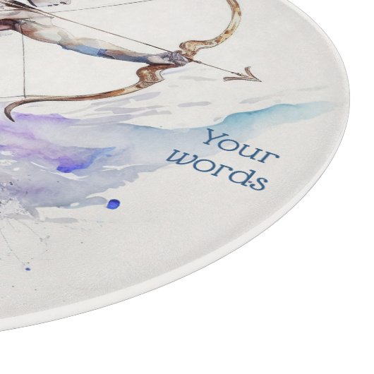 Planche À Découper Créez votre propre carte d'autel Sagittarius (Coin)