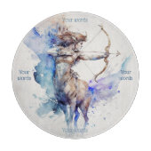 Planche À Découper Créez votre propre carte d'autel Sagittarius (Devant)